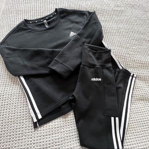 Adidas • Leggings and Sweatshirt Set